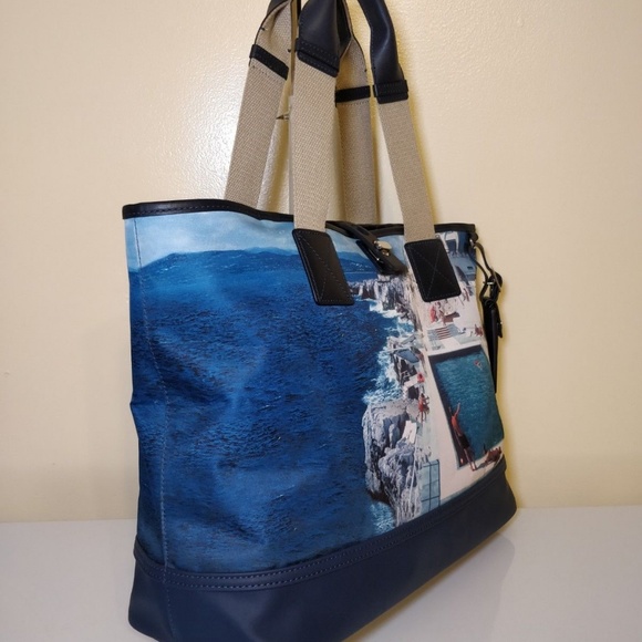 Sold-- TUMI ORLEBABROWN Tote LE Hotel Cap Eden Roc - Picture 4 of 8